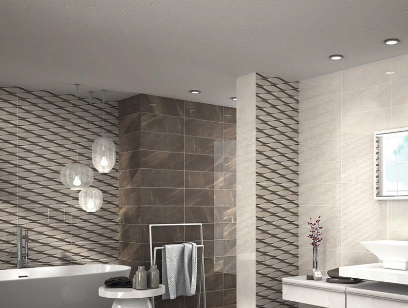 crema marfil bathroom tiles
